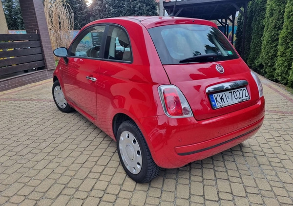 Fiat 500 cena 33900 przebieg: 53000, rok produkcji 2015 z Wieliczka małe 67